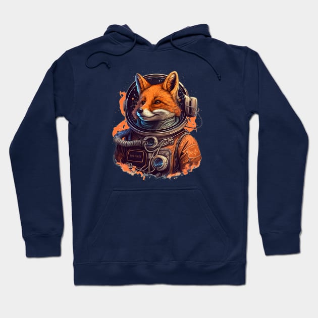 Fox Force - Space Explorer Hoodie by dmac